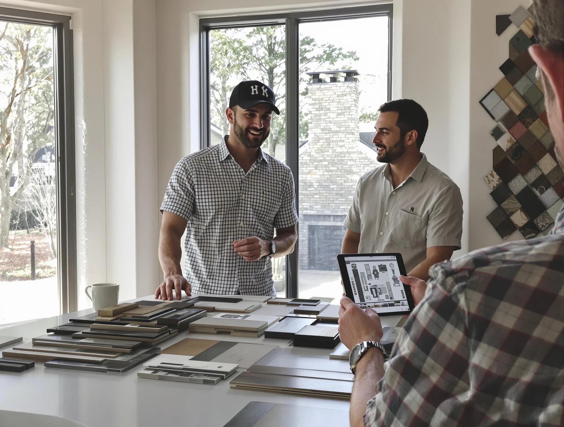 Arlington Chimney Sweep remodeling a chimney and fireplace in Arlington, MA