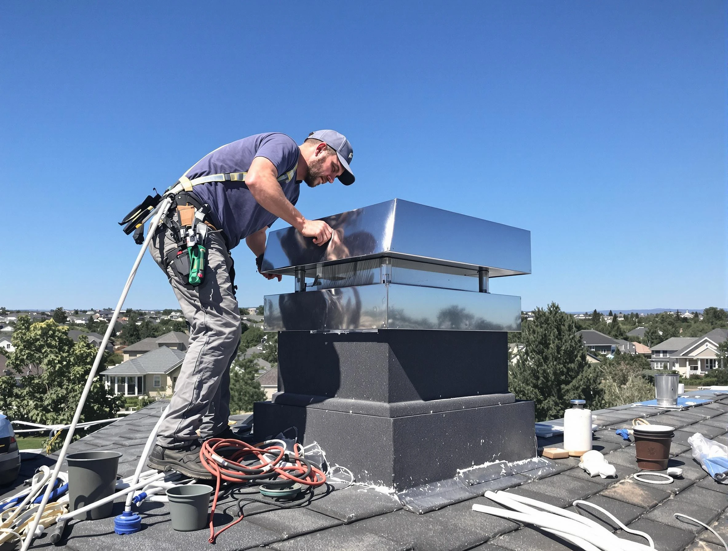 Chimney Cap Services in Arlington
