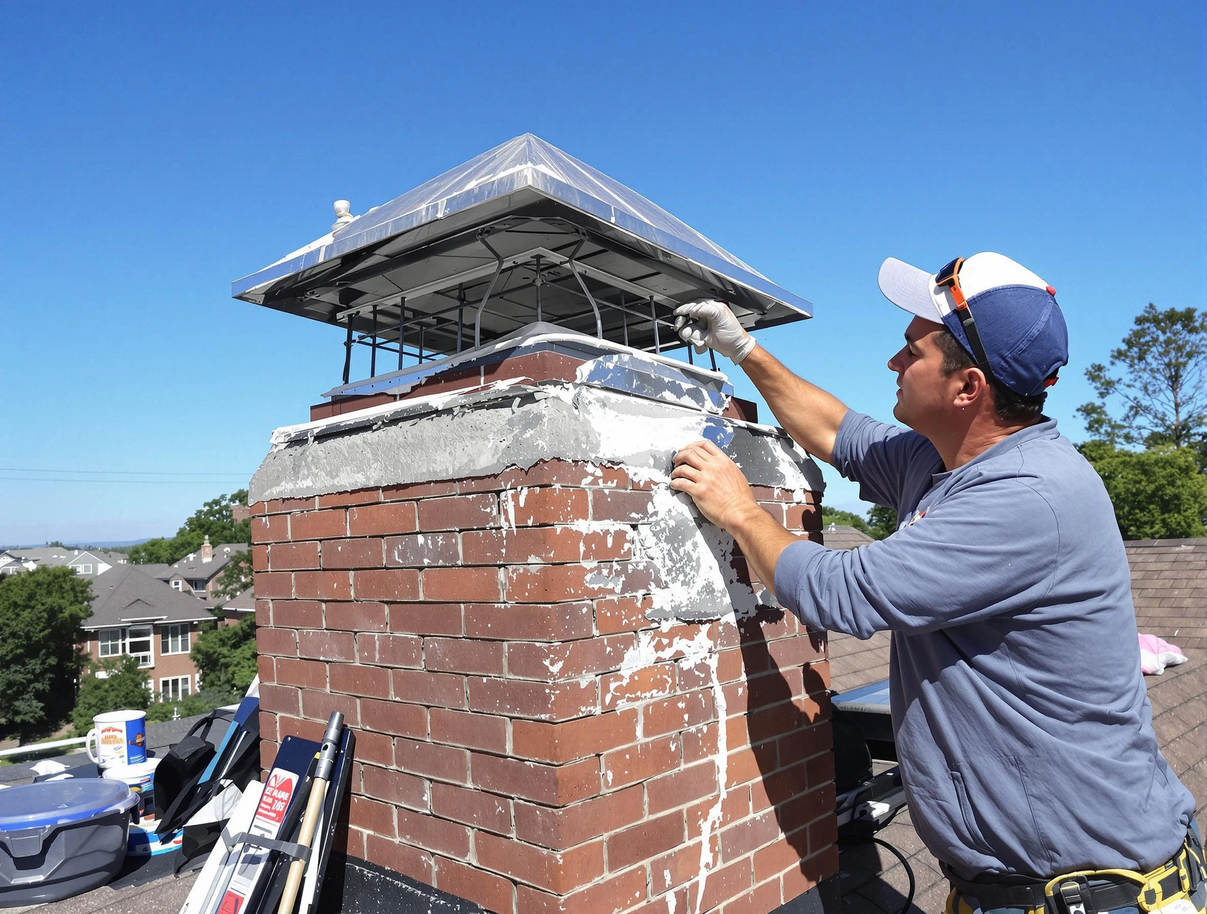 Chimney Crown Services in Arlington