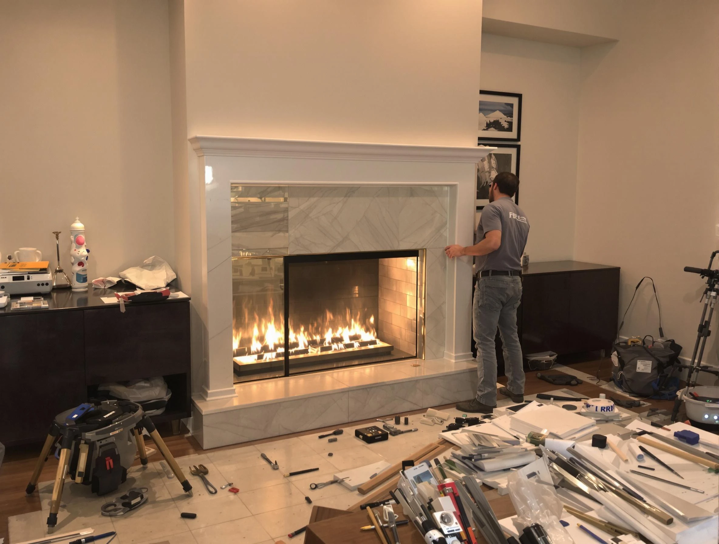 Fireplace Installation in Arlington