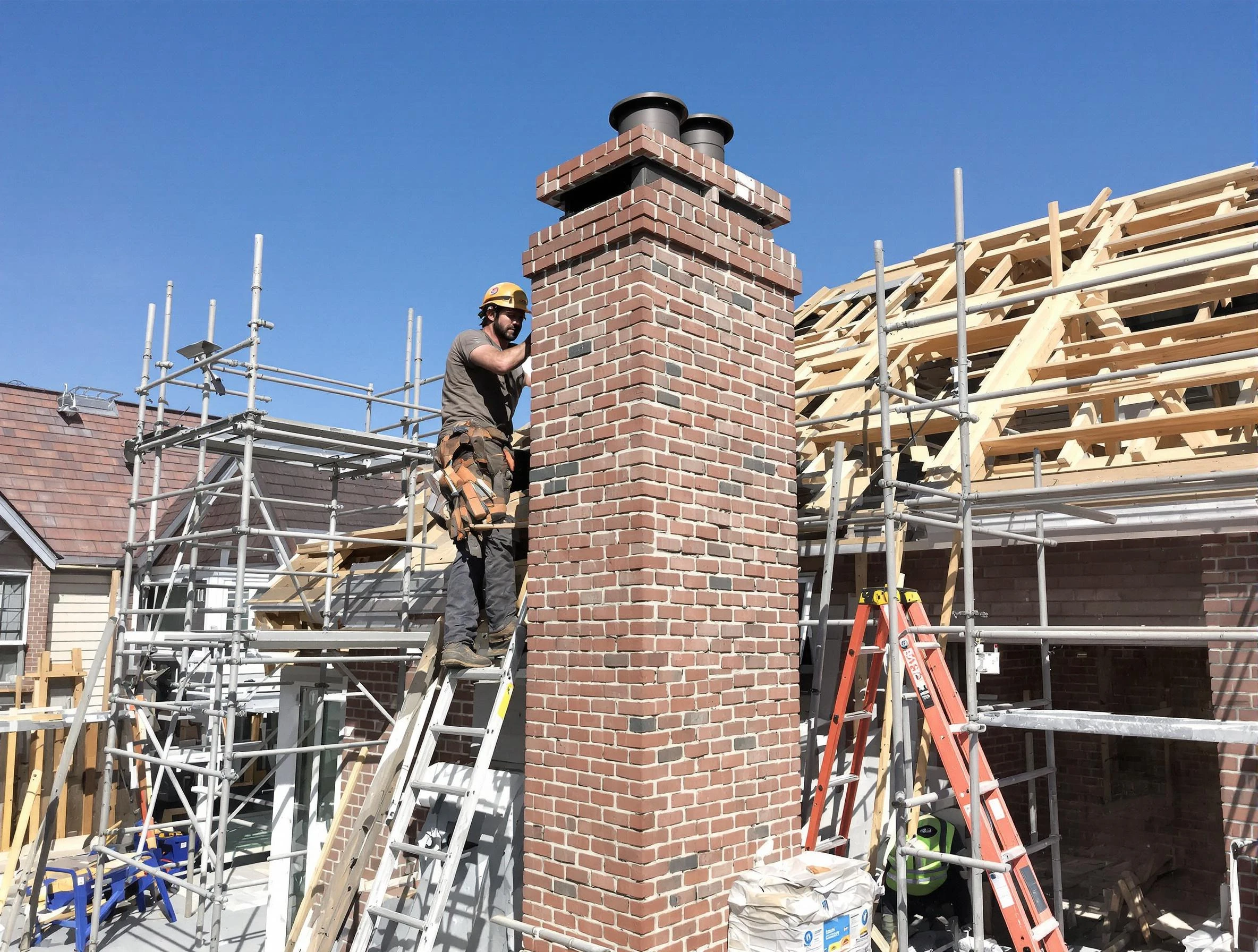New chimney installation completed by Arlington Chimney Sweep in Arlington, MA